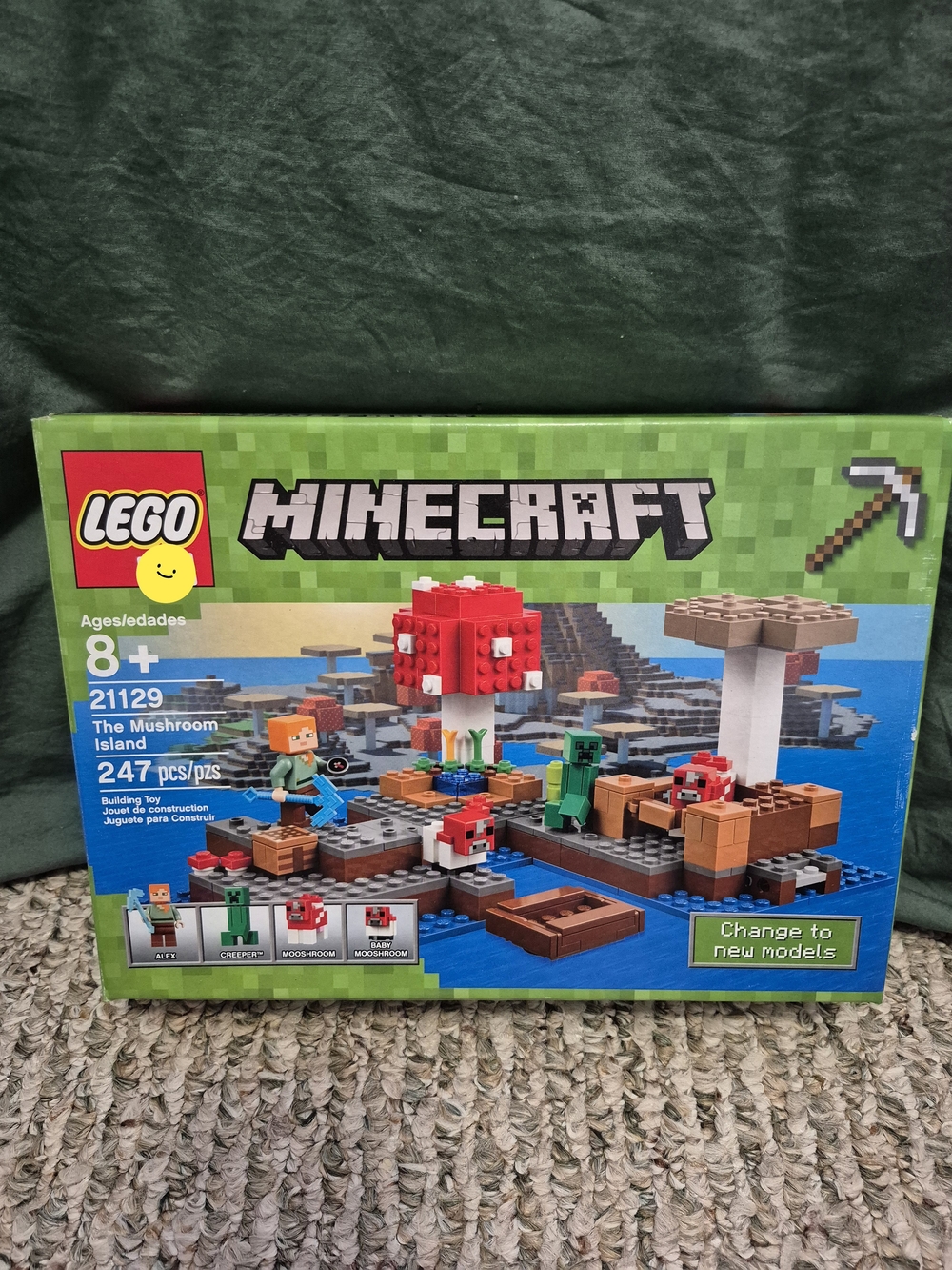 LEGO Minecraft The Mushroom Island Building Set - 21129